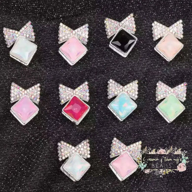 17*22MM Bowknot Rhinestone Bead - Assorted Colors Available 17*22MM Bowknot Rhinestone Bead
