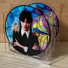 Load image into Gallery viewer, ACRYLIC PEN/PENCIL/MAKE UP BRUSHES HOLDER - Wednesday &amp; Hand
