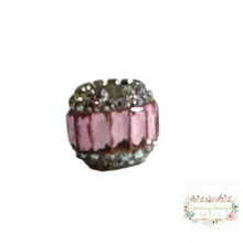 Load image into Gallery viewer, 17Mm Rhinestone Fancy Beads Pink
