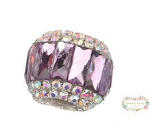 Load image into Gallery viewer, 17Mm Rhinestone Fancy Beads Purple
