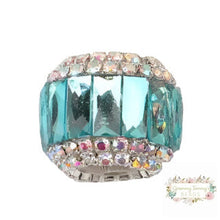 Load image into Gallery viewer, 17Mm Rhinestone Fancy Beads Tiffany
