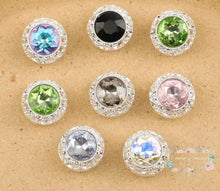 Load image into Gallery viewer, 19*19MM Alloy Beads/Hand Made/Jewelry Findings &amp; Components/Rhinestone Effect/Round Shape/DIY Beads
