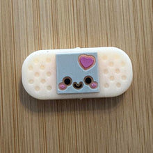 Load image into Gallery viewer, Band-aid 3D Silicone Focal Bead
