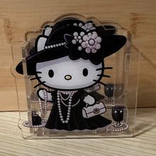 Load image into Gallery viewer, ACRYLIC PEN/PENCIL/MAKE UP BRUSHES HOLDER - Chanel Kitty
