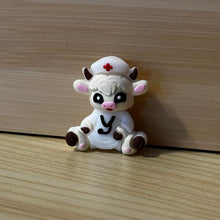 Load image into Gallery viewer, 3D Nurse Cow Silicone Focal Bead

