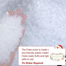 Load image into Gallery viewer, 2 Ounces Christmas Fake Snow For Snow Globe Pens
