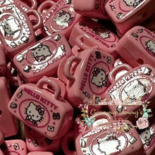 Load image into Gallery viewer, 20*23Mm Kitty Acrylic Purse - 1 Count 4 Different Varieties Pink Beads
