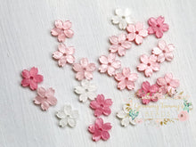 Load image into Gallery viewer, 20 Pcs 11Mm Cherry Blossom Flower Beads. Resin Flower Beads. Pink Beads For Jewelry Making
