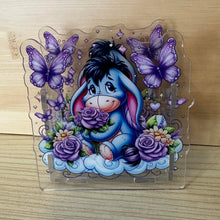 Load image into Gallery viewer, Acrylic Pen/Pencil/Brush Holder - Donkey Purple
