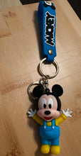 Load image into Gallery viewer, 3D Mouse Keychain wristlets - Boy - Blue
