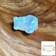 Load image into Gallery viewer, 27*30Mm Airplane Shaped Aurora Effect Acrylic Bead - 1 Count Assorted Colors White Beads
