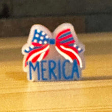 Load image into Gallery viewer, Merica - Silicone Focal Bead
