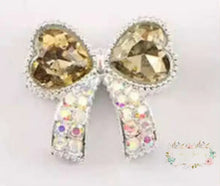 Load image into Gallery viewer, 24*27MM Fancy Rhinestone Bead - 1 Count Brown Fancy Rhinestone Bead
