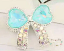 Load image into Gallery viewer, 24*27MM Fancy Rhinestone Bead - 1 Count Tiffany Blue Fancy Rhinestone Bead
