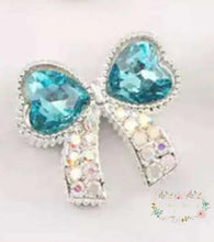 Load image into Gallery viewer, 24*27MM Fancy Rhinestone Bead - 1 Count Turquoise Fancy Rhinestone Bead
