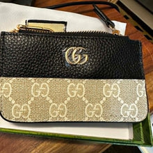 Load image into Gallery viewer, GiGi Tan Zipper Coin Purse Keychain
