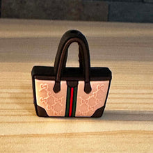 Load image into Gallery viewer, GiGi Tan Purse - Silicone Focal Bead

