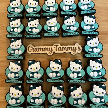 Load image into Gallery viewer, Tif Kitty - Silicone Focal Bead
