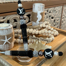 Load image into Gallery viewer, LoVe Ready Made Pen - Black &amp; Silver

