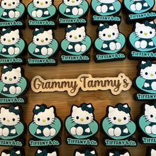 Load image into Gallery viewer, Tif Kitty - Silicone Focal Bead
