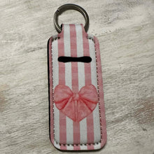 Load image into Gallery viewer, Sublimation Printed Chapstick Holder Keychain - Never Lose Your Chapstick Again
