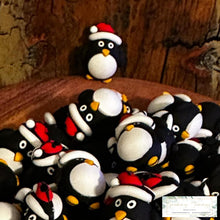 Load image into Gallery viewer, 3D Christmas Penguin Silicone Beads
