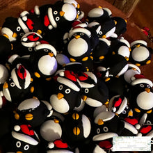 Load image into Gallery viewer, 3D Christmas Penguin Silicone Beads
