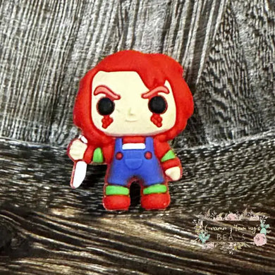 3D Chuckie Silicone Focal Bead Silicone Focal Bead