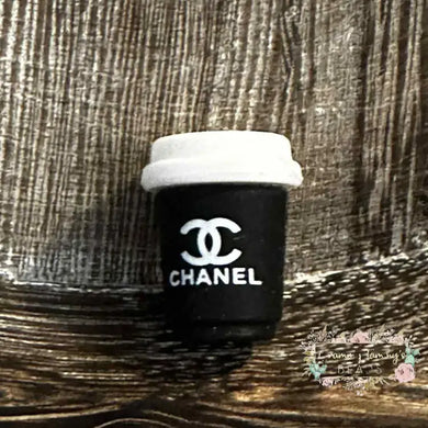 3D CiCi Coffee Cup Silicone Focal Bead 3d Silicone Focal Bead