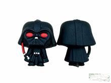 Load image into Gallery viewer, 3D Darth Silicone Focal Bead Beads
