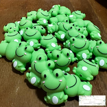 Load image into Gallery viewer, 3D Frog - Small Silicone Focal Bead
