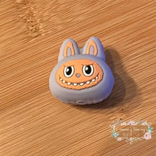 Load image into Gallery viewer, 3d LaBuBu - Blue Silicone Focal Bead 3d Silicone Focal Bead
