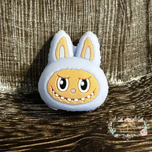 Load image into Gallery viewer, 3d LaBuBu Blue Silicone Focal Bead 3d Silicone Focal Bead
