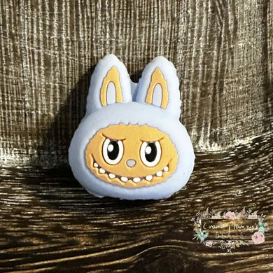 3d LaBuBu Blue Silicone Focal Bead 3d Silicone Focal Bead