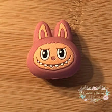 Load image into Gallery viewer, 3D LaBuBu - Pink - Silicone Focal Bead 3d Silicone Focal Bead
