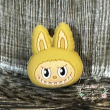 Load image into Gallery viewer, 3D Labubus Brown Silicone Focal Bead Silicone Focal Bead
