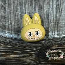 Load image into Gallery viewer, 3D Labubus Brown Silicone Focal Bead Silicone Focal Bead
