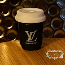 Load image into Gallery viewer, 3D Love Black &amp; White Cup Silicone Focal Bead 3d Silicone Focal Bead
