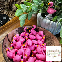Load image into Gallery viewer, 3D Silicone Focal Bead - Flamingo 1 Count Beads
