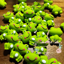 Load image into Gallery viewer, 3D Silicone Focal Bead - Frog Beads
