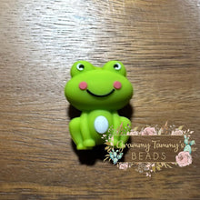 Load image into Gallery viewer, 3D Silicone Focal Bead - Frog Beads
