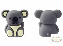 Load image into Gallery viewer, 3D Silicone Focal Bead - Koala Bear 1 Count Beads
