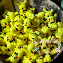 Load image into Gallery viewer, 3D Silicone Focal Bead - Pikachu 1 Count Beads
