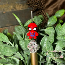 Load image into Gallery viewer, 3D Silicone Focal Bead - Spiderman 1 Count Beads
