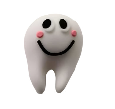 3D Silicone Focal Bead - Tooth 1 Count Beads