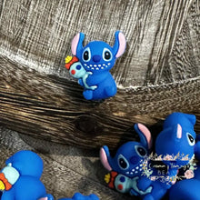 Load image into Gallery viewer, 3D Sman &amp; Friend Silicone Focal Beads 3d Silicone Focal Bead
