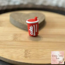 Load image into Gallery viewer, 3D Soda Cup - Silicone Focal Bead
