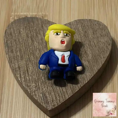 3d Trump Silicone Focal Bead 3D Beads