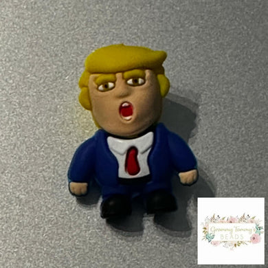 3d Trump Silicone Focal Bead 3D Beads