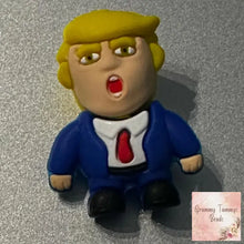 Load image into Gallery viewer, 3d Trump Silicone Focal Bead 3D Beads
